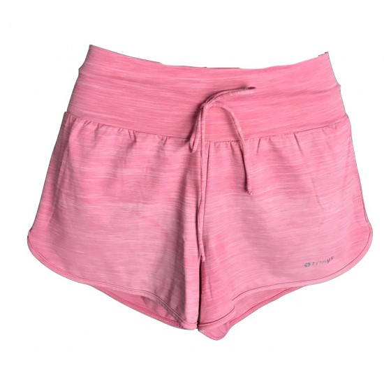 SHORTS TRINYS COM ROLOTE - HEATHER PINK